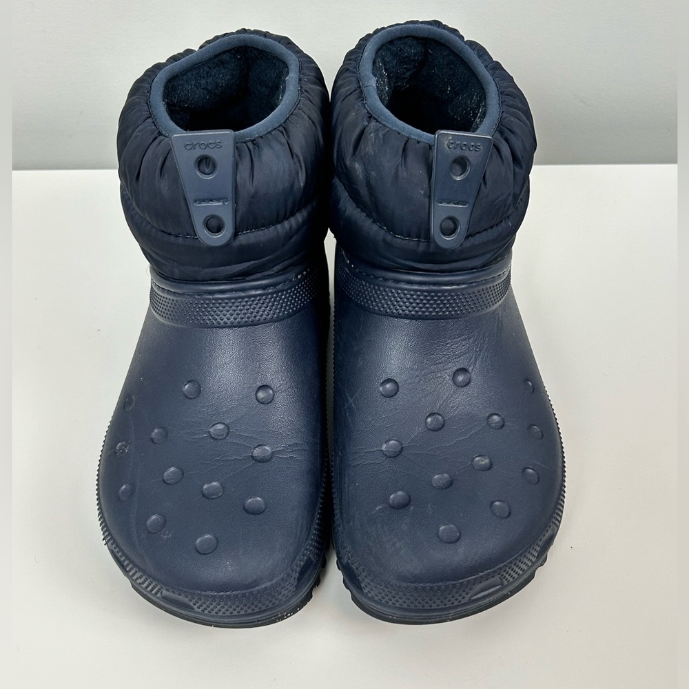CROCS Blue Winter Rain Boots for Ultimate Comfort
